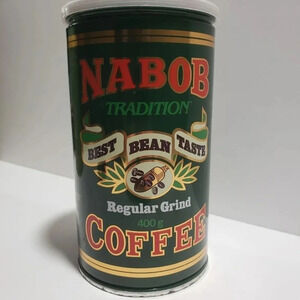 Vintage Nabob Coffee  Tin Cannister